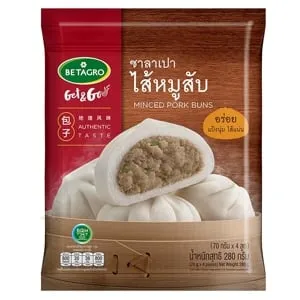 เบทาโกร ซาลาเปาไส้หมูสับ 280 ก.