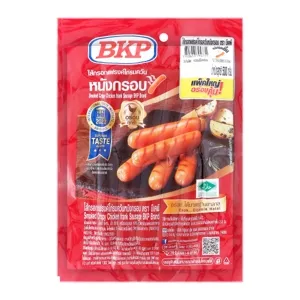 บีเคพี ไส้กรอกแฟรงค์ไก่รมควันหนังกรอบ 500 ก.